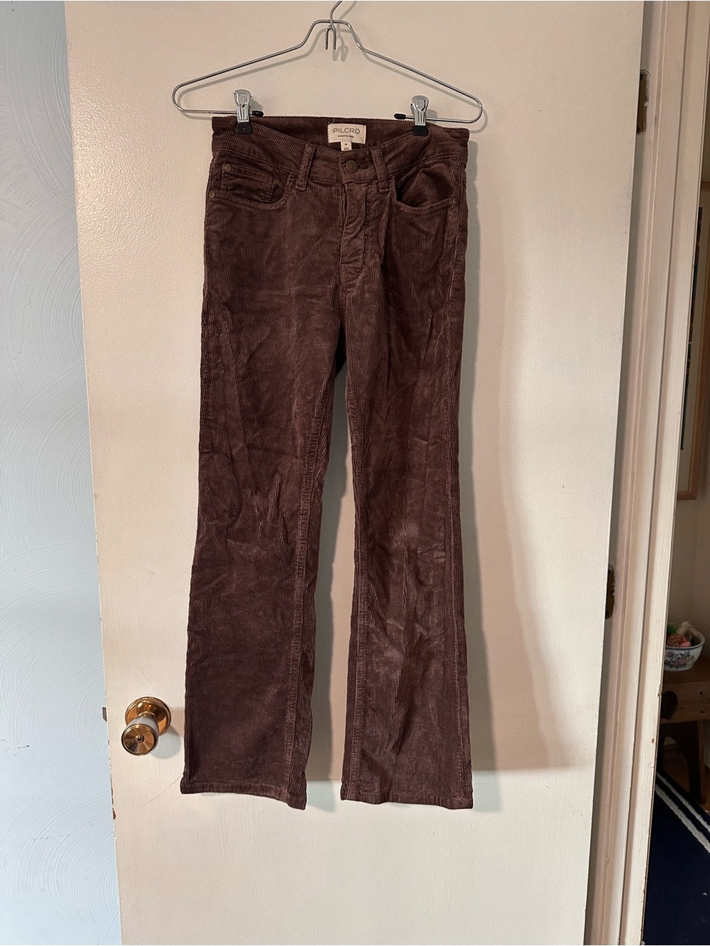 Pilcro Straight Leg Corduroys
